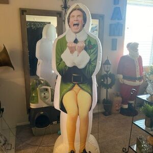 ♥️SOLD♥️6Ft Airblown Green and Yellow Inflatable Holiday Buddy the Elf